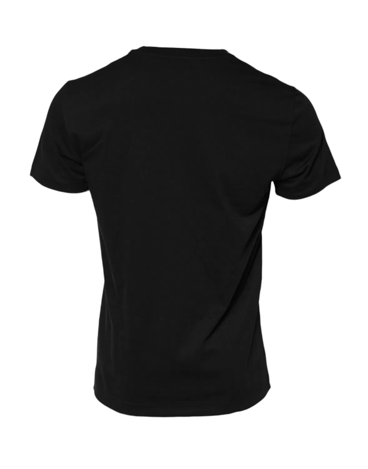 Мужская футболка с логотипом Crew Neck T-shirt Dolce & Gabbana, Black — фото 3
