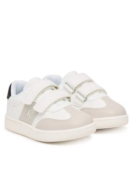 Кроссовки Low Cut Velcro Calvin Klein, белый — фото 2