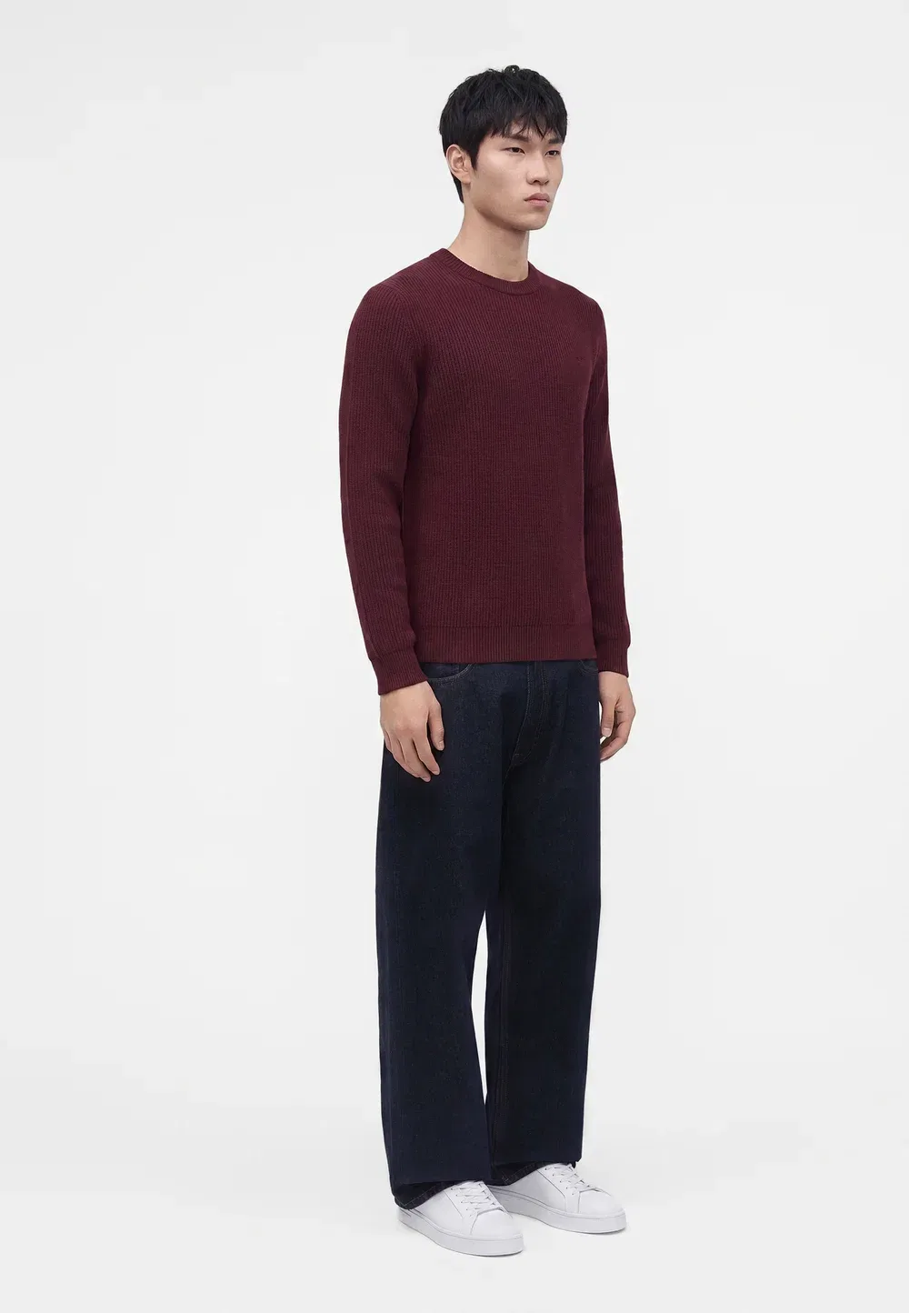 Брюки с карманами - джинсы свободного кроя Emporio Armani, Blue Denim — фото 4