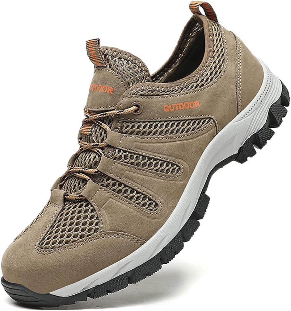 

Ботинки для ходьбы hongrenamz для мужчин и женщин, треккинговая обувь, легкие походные ботинки для зимы и лета, хаки