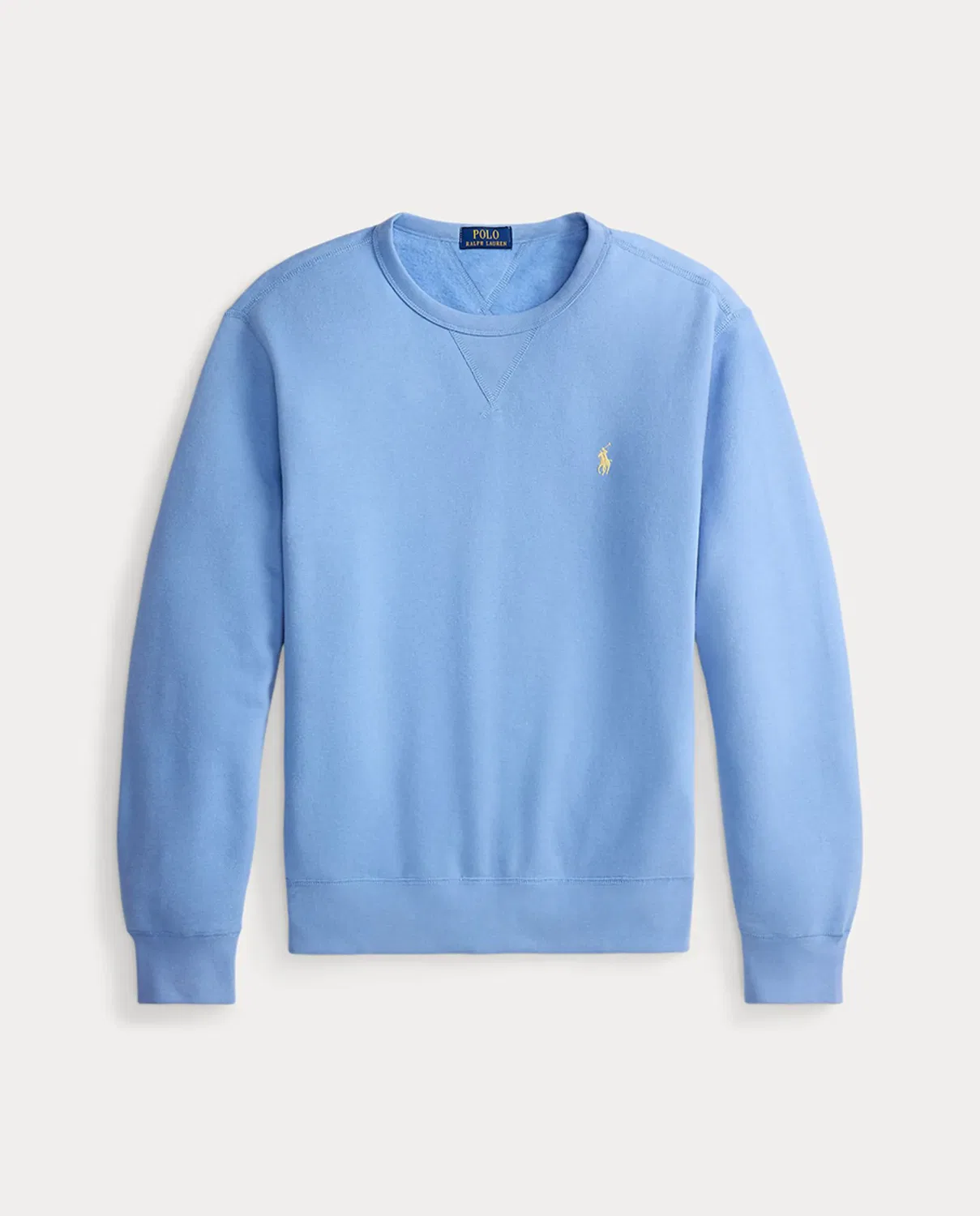 Мужская толстовка с вышивкой лошади Polo Ralph Lauren, Azul Cyan — фото 4