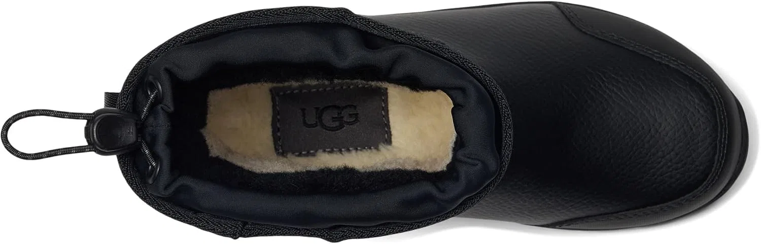 Детские ботинки для мальчиков с высоким голенищем UGG Kids' K Adirondack Boot XXV Pull-on, Black — фото 2