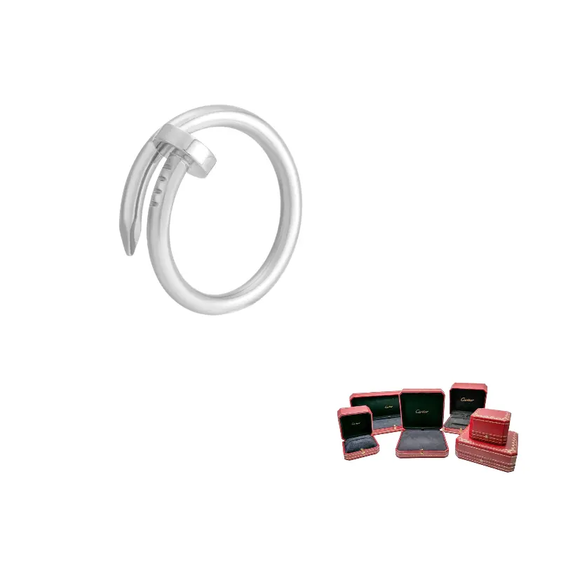 

Cartier Кольцо из белого золота 585 пробы Unisex Silver