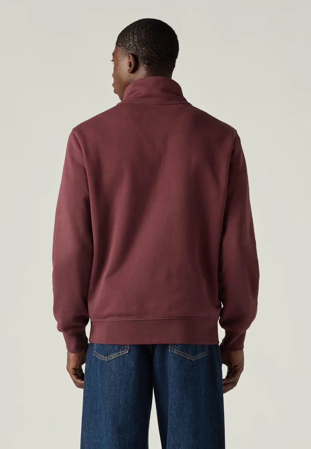 Оригинальная толстовка на молнии Levi'S, Vineyard Wine — фото 3