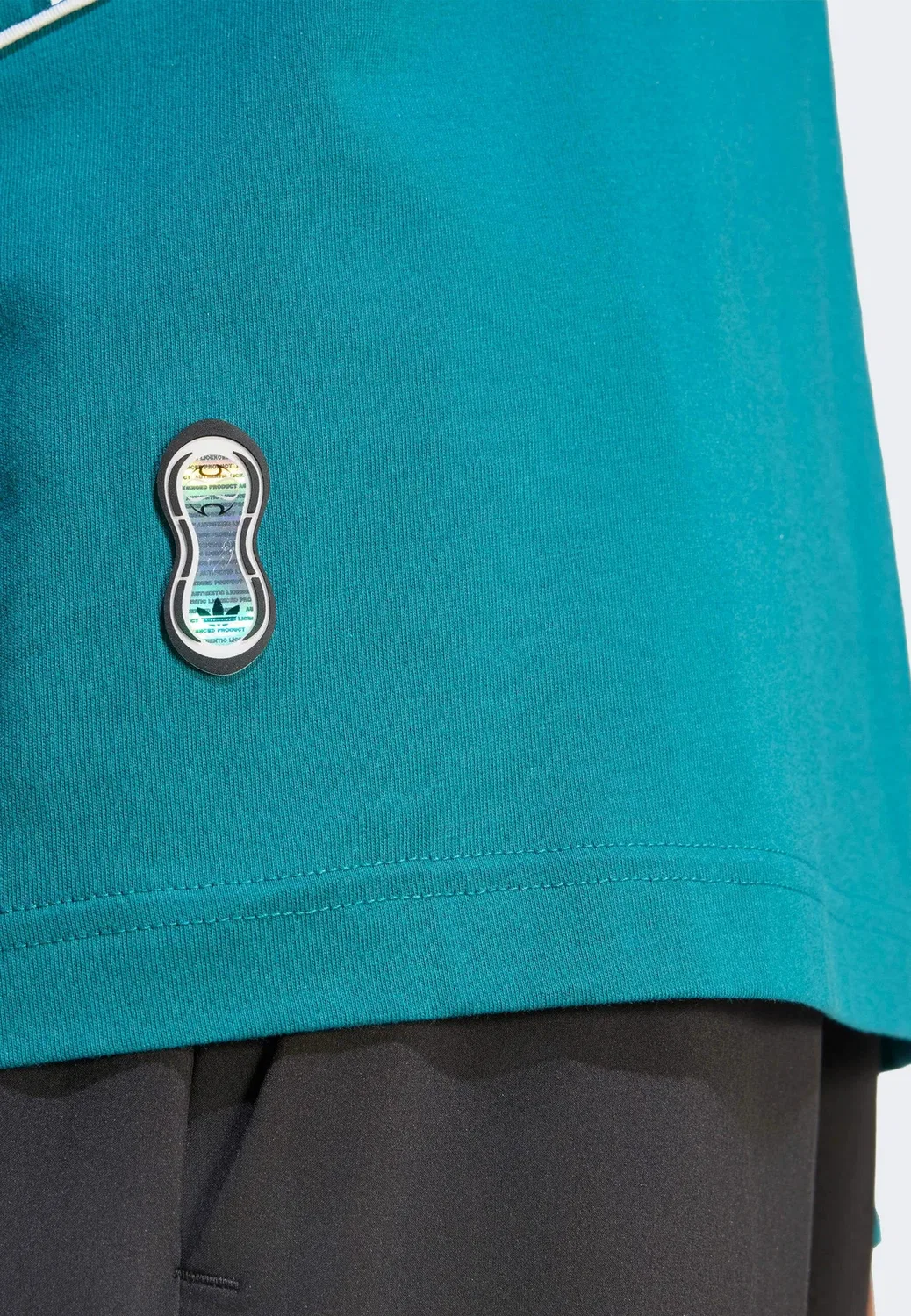 Футболка с длинным рукавом LFC Adidas Originals, Real Teal — фото 4