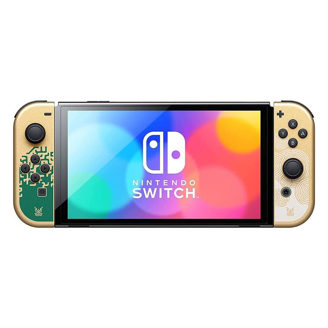 Игровая консоль Nintendo Switch OLED, The Legend of Zelda Tears of the Kingdom Edition — фото 3