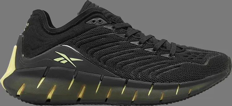 

Кроссовки Reebok Wmns Zig Kinetica, черный/желтый