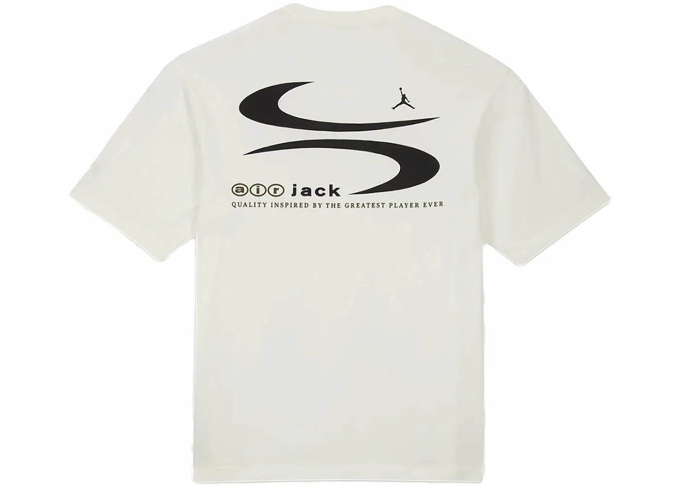 Мужская футболка с принтом Travis Scott Jordan, Белая