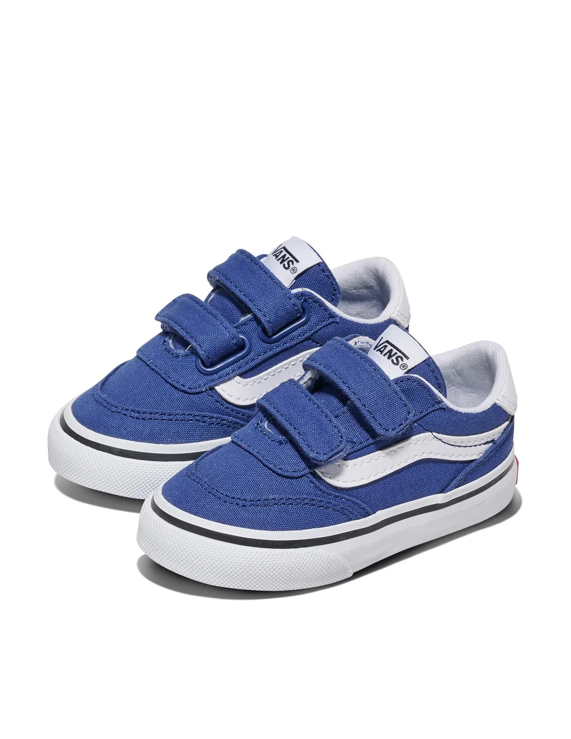 Детские кроссовки для мальчиков с вулканизированной подошвой Brooklyn LS V Vans, Raspberry Pink — фото 2