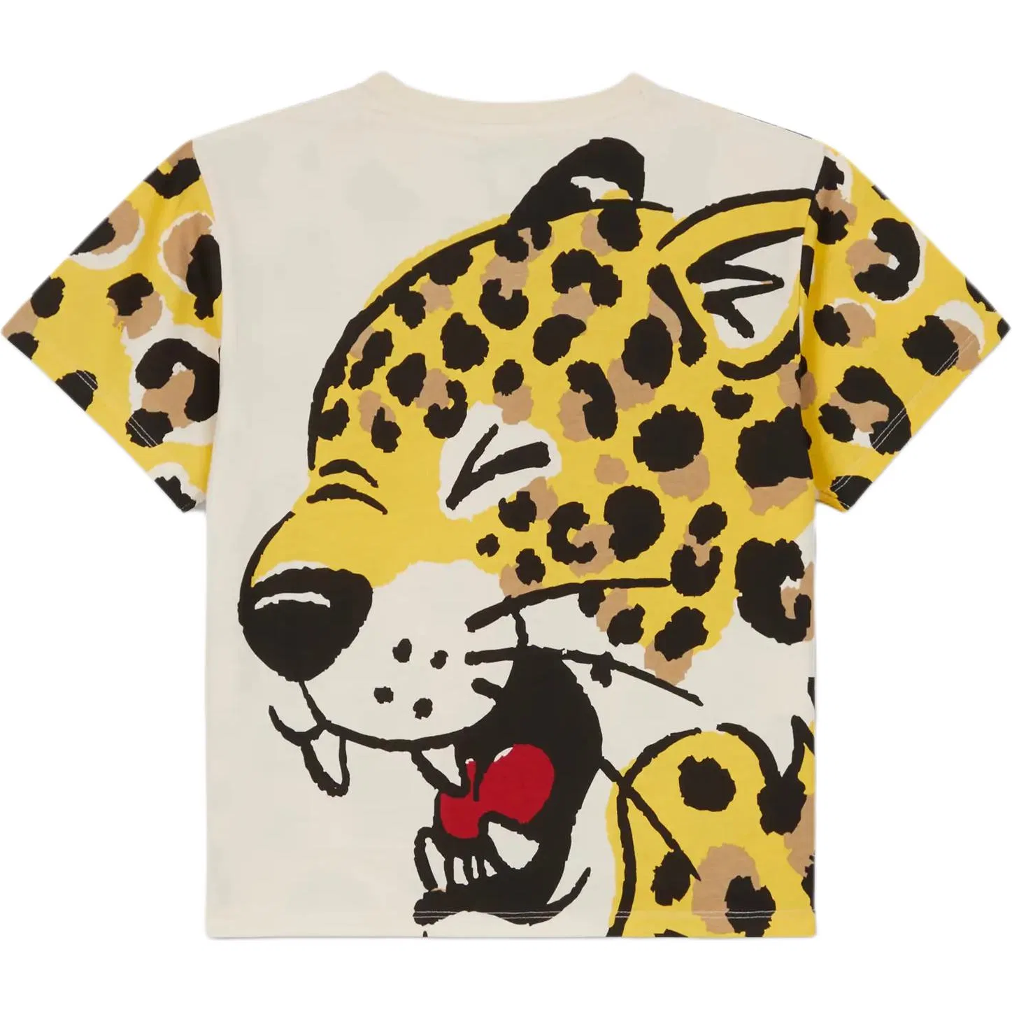 Детская футболка с круглым вырезом KENZO, Gold — фото 3