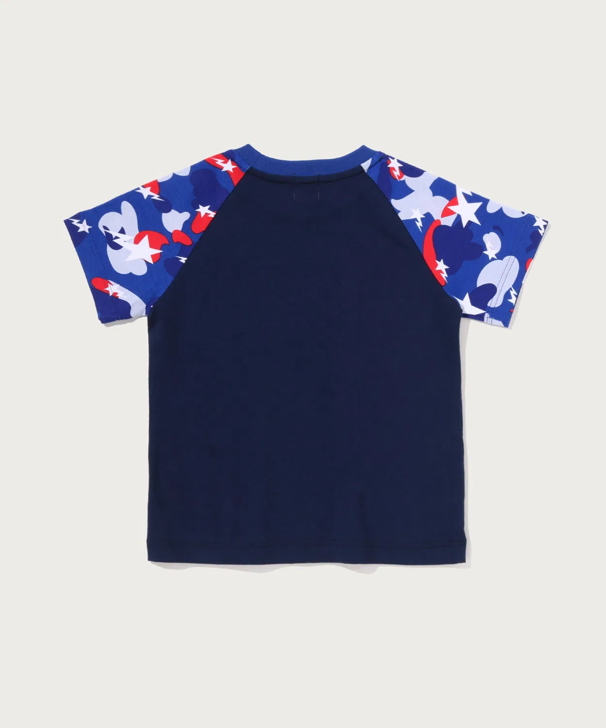 Детская футболка с принтом STA STRIKE CAMO BABY MILO HOCKEY TEE A BATHING APE, Белый — фото 3
