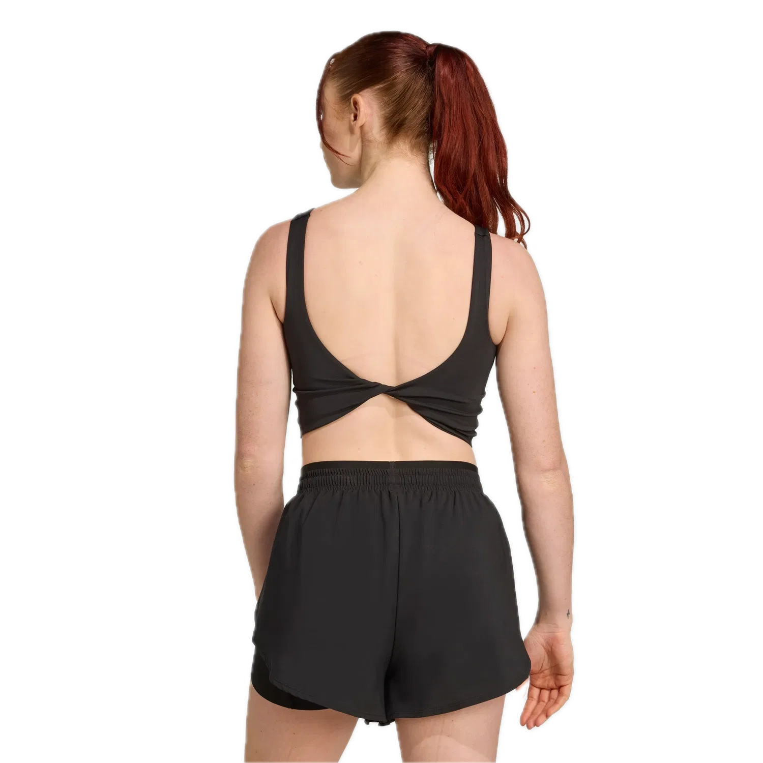 Женский спортивный топ Power Light Support Tank Adidas, черный — фото 3