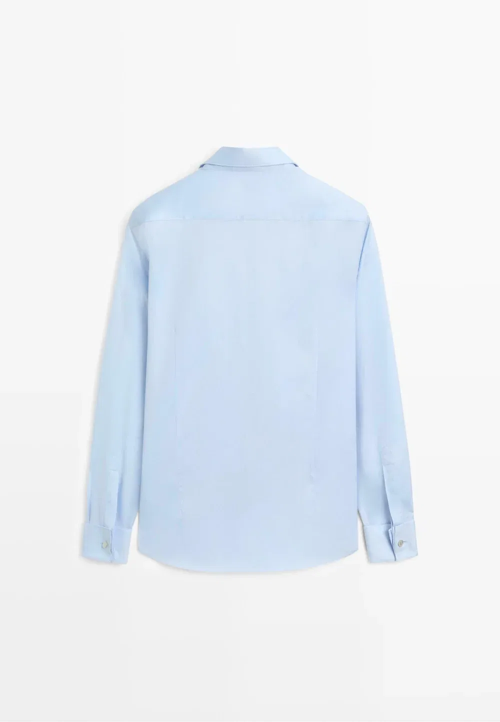 Рубашка Massimo Dutti, Light Blue — фото 2