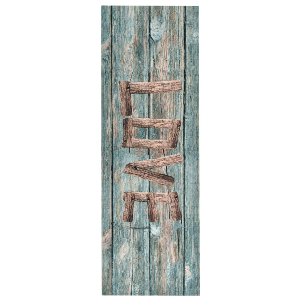 

VidaXL Коврик для кухни, моющийся Love, 45x150 см