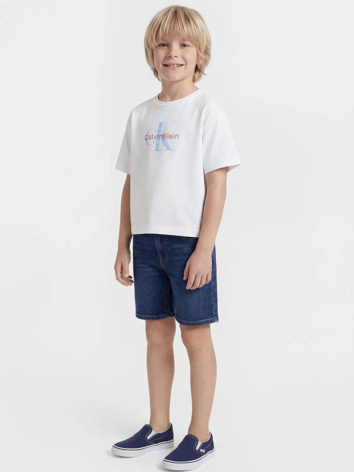 Рубашка Calvin Klein Jeans белого цвета — фото 4
