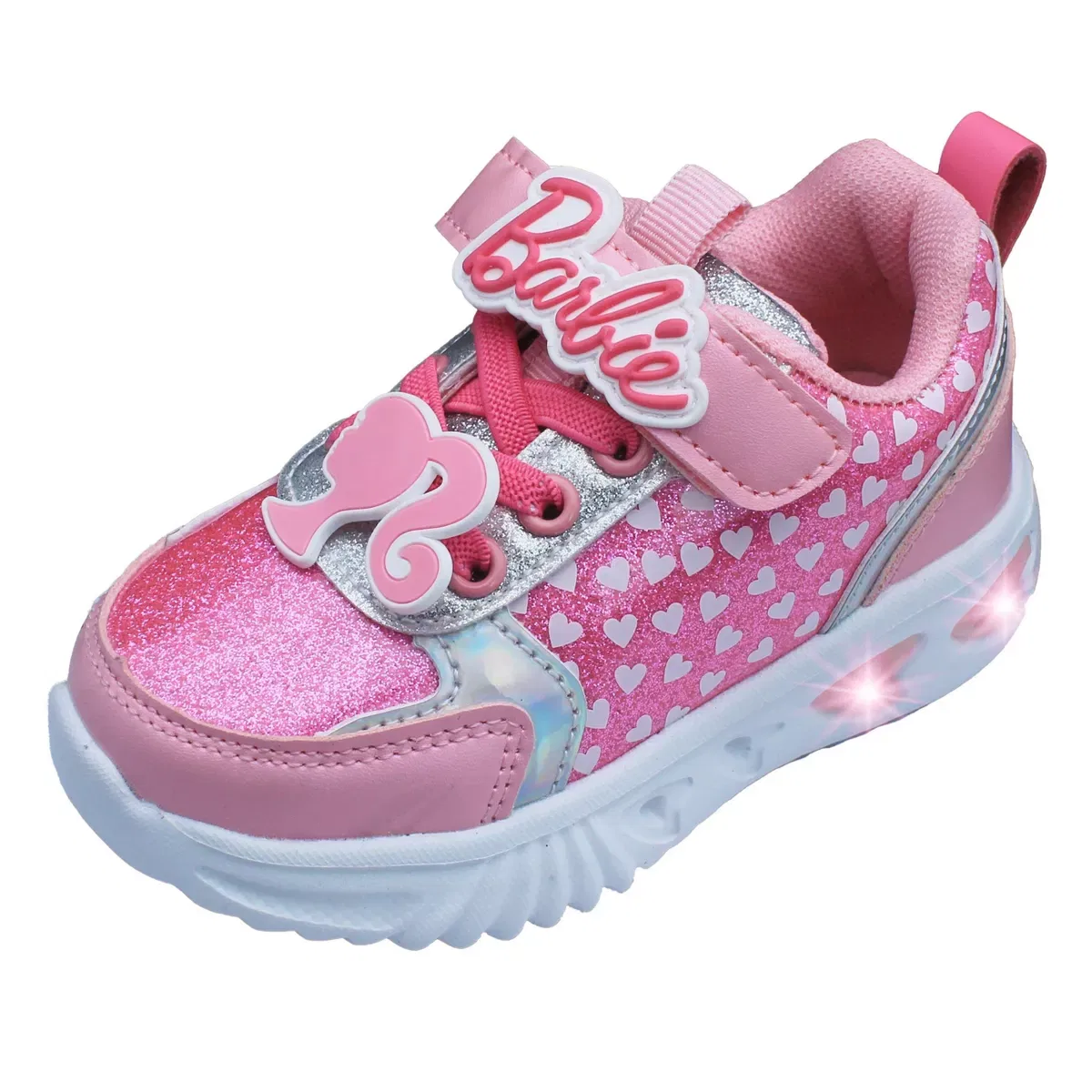 Детские кроссовки для девочек с подсветкой Barbie Light-Up WOMENS FOOTWEAR, Hot Pink
