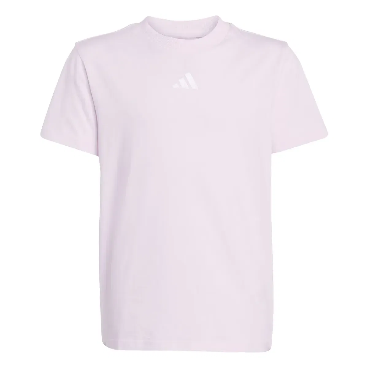 Детская футболка для девочек хлопковая Essentials adidas, Rosa — фото 2