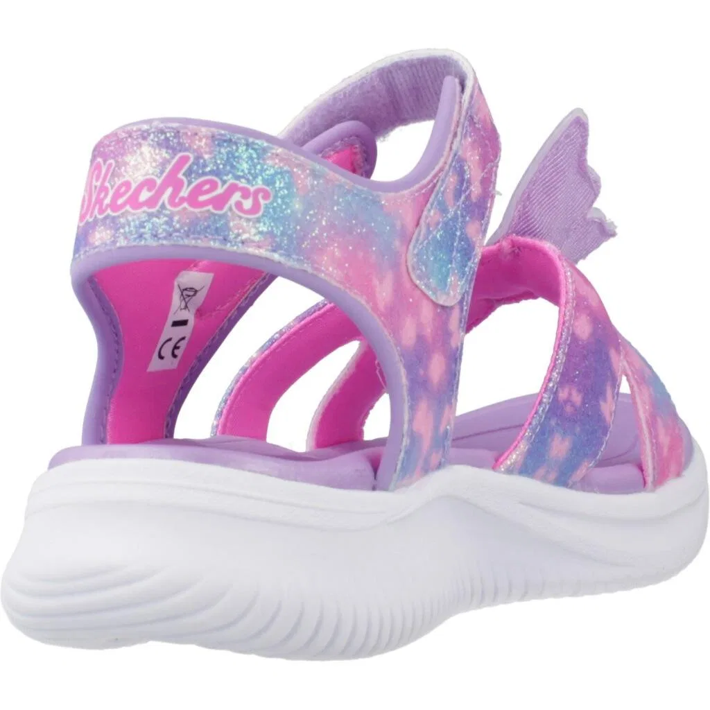 Детские сандалии Skechers S Lights-jumpsters, Violett — фото 3