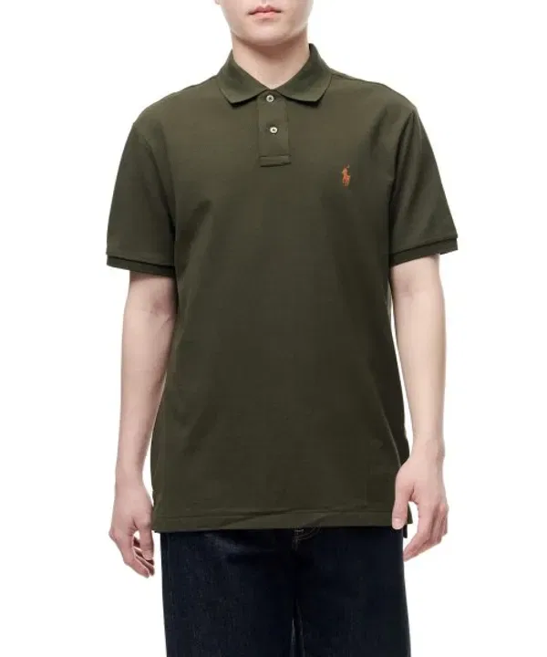 Пике-рубашка Polo Ralph Lauren, Custom Slim Fit, Mesh, зеленый