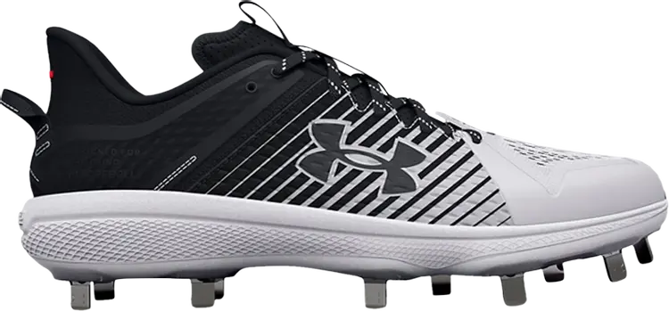 

Бутсы Under Armour Yard Low MT Black White, черный