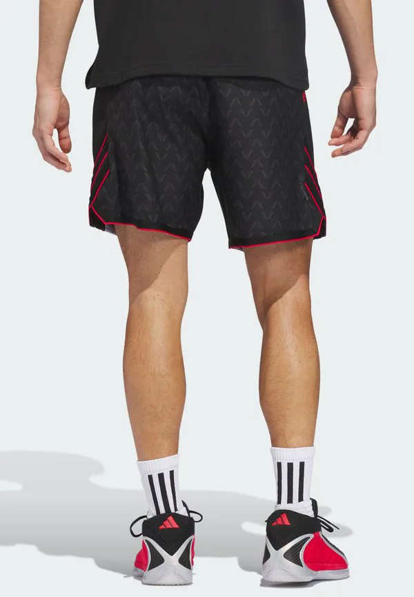 Короткие спортивные шорты энтони эдвардса Adidas Performance, Black Aurora Black — фото 2