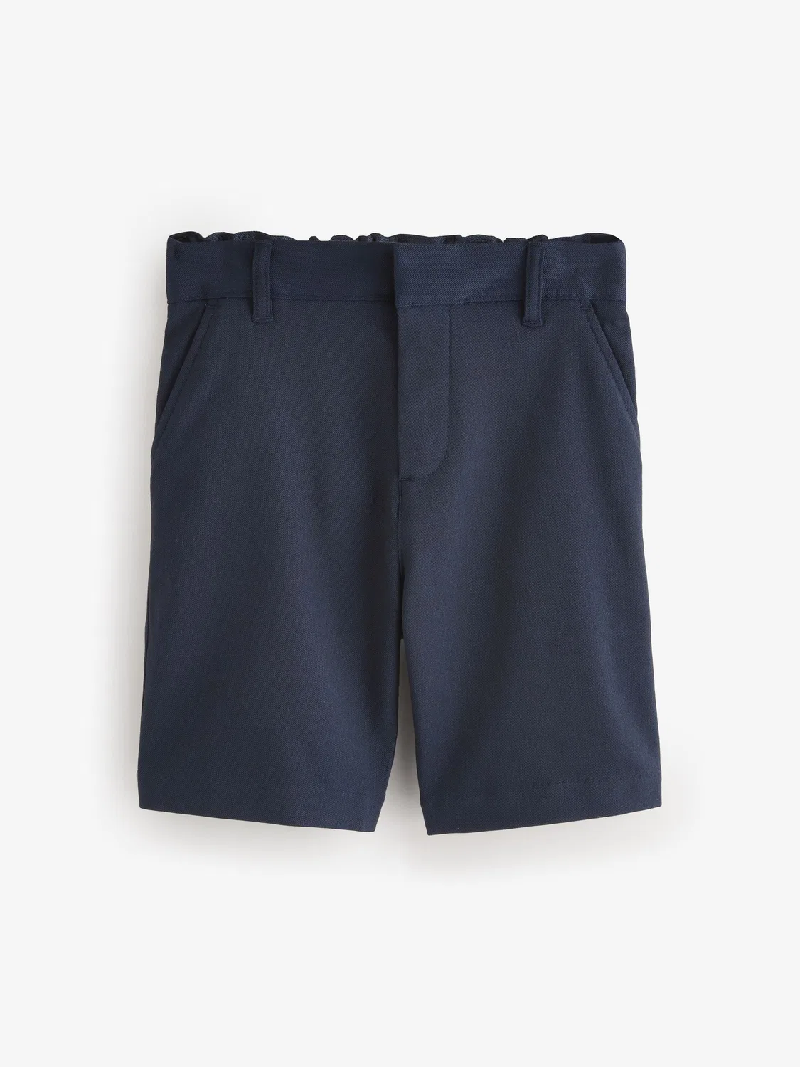 Шорты школьные, 3 шт, на регулируемом поясе Clarks, синие — фото 3