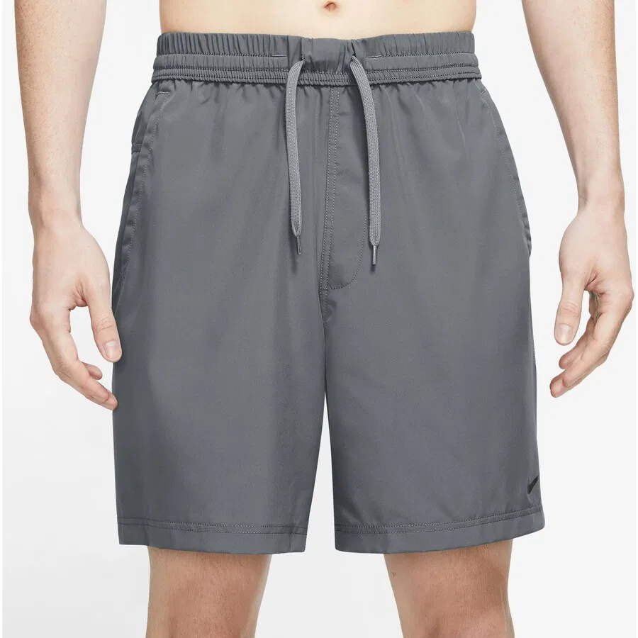 Шорты NIKE Regular серого цвета — фото 3