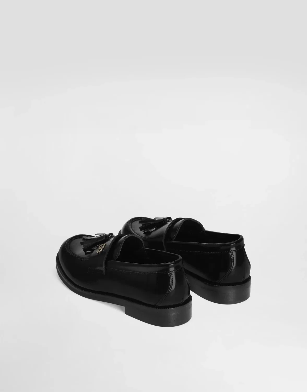 Лоферы из телячьей кожи Dolce & Gabbana, черный — фото 3
