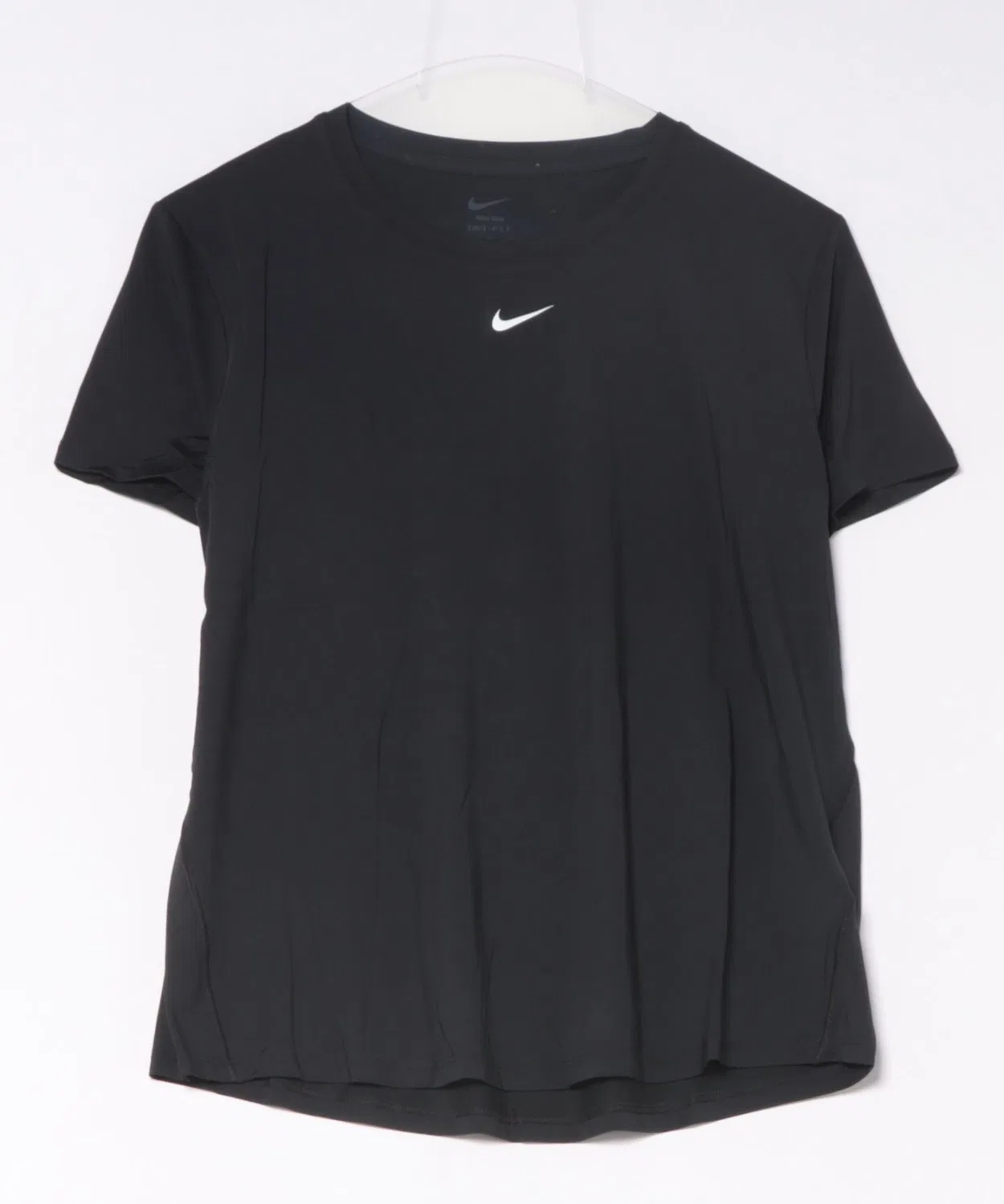 Женская футболка без рукавов NIKE One Classic Slim Top, Black/White