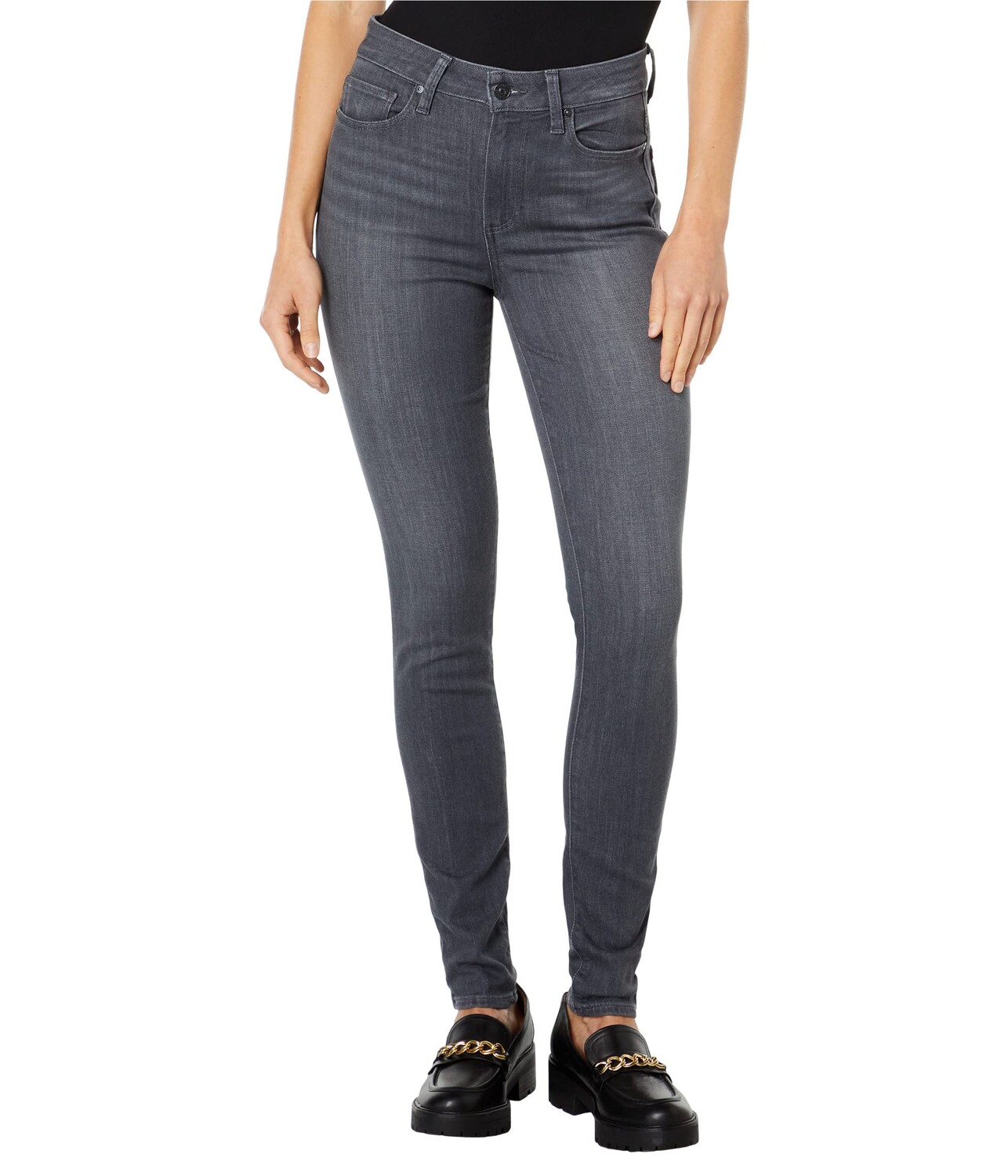

Джинсы Paige, Bombshell Ultra Skinny in Grey Area
