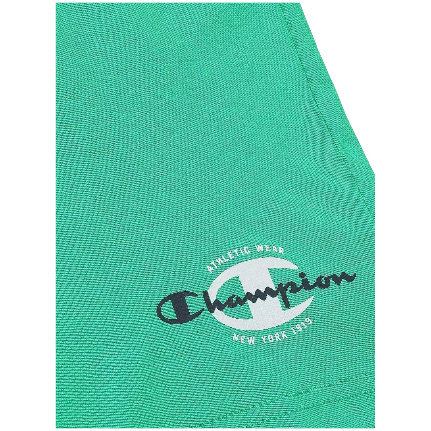 Детские шорты с принтом Champion 306312-GS004, Green — фото 4