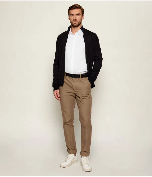 Мужская рубашка Slim Fit BOSS, белый — фото 2