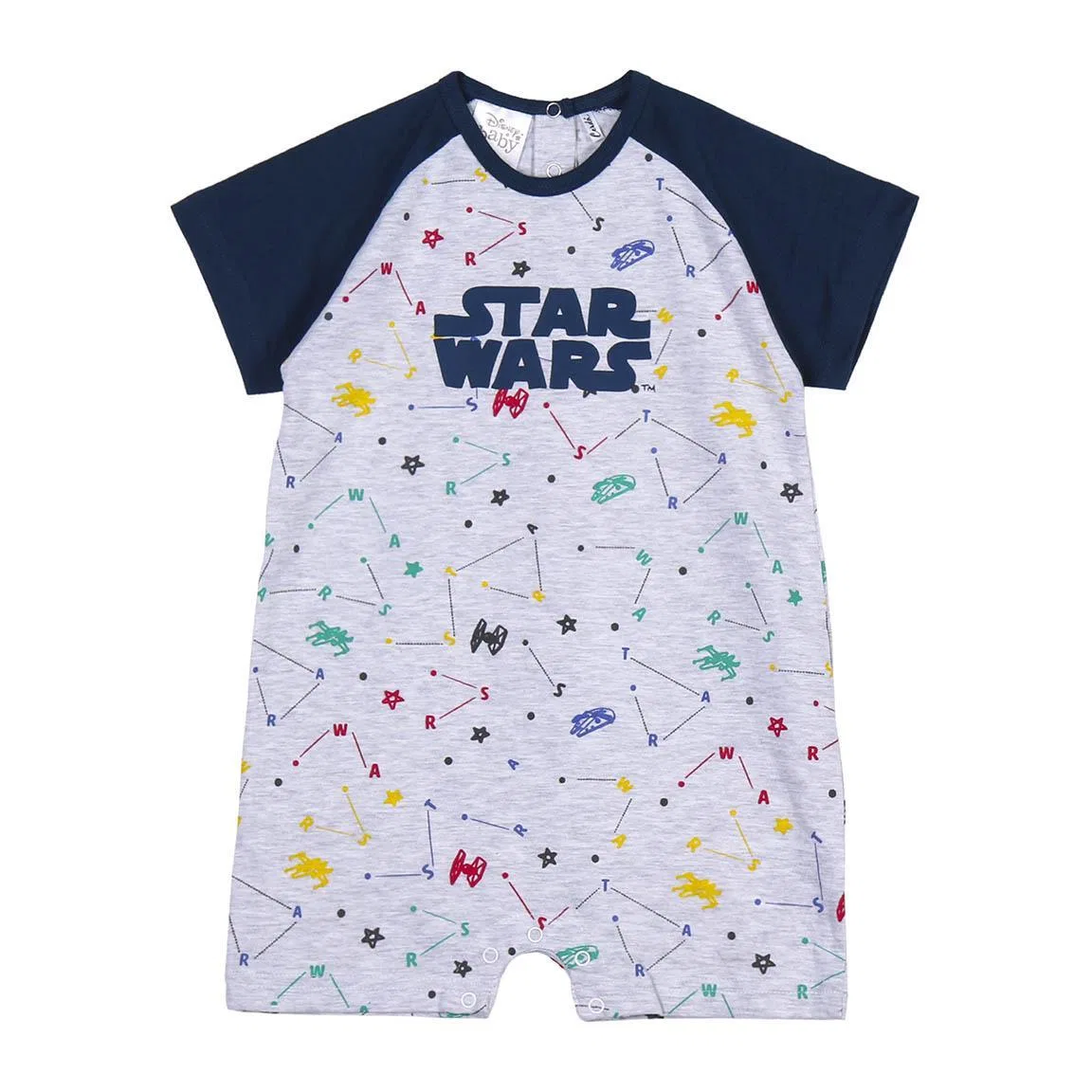 Детский летний комбинезон с принтом Star Wars Disney, Bunt