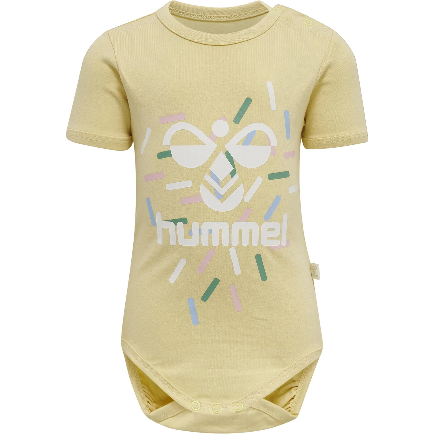 Детский хлопковый боди-комбинезон Lake Hummel, Beige Hellgelb