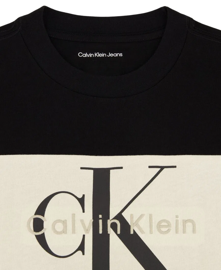 Футболка с вышивкой Calvin Klein, Black — фото 4