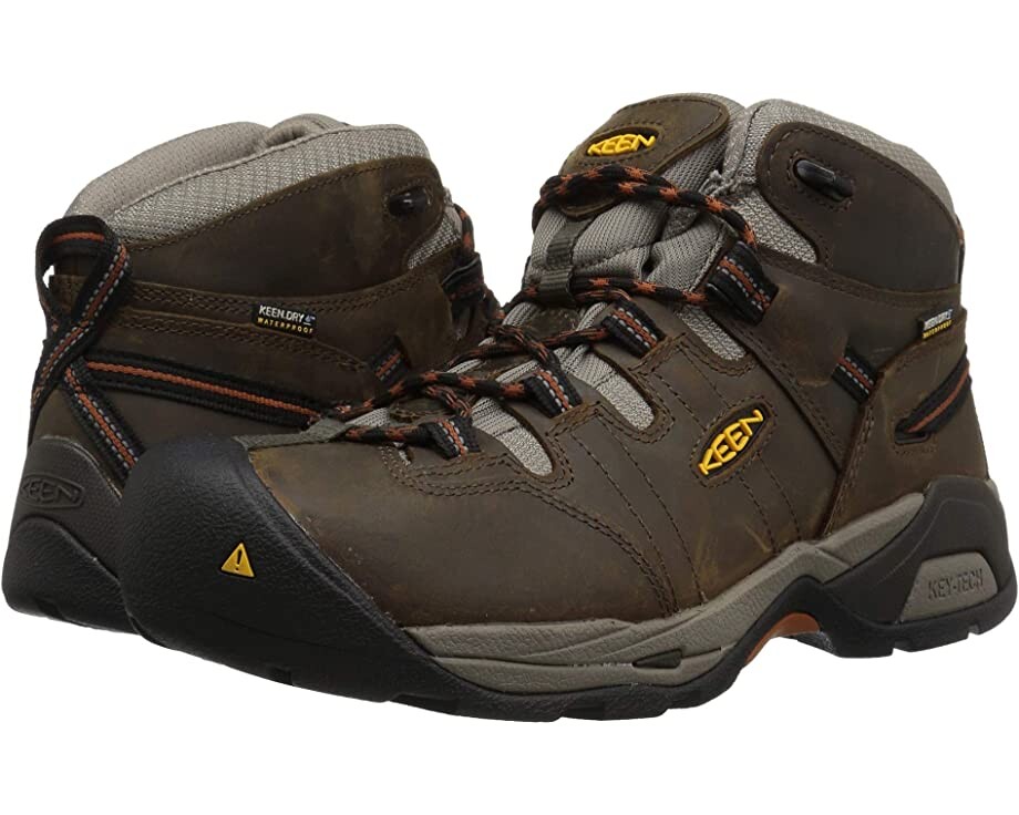 

Ботинки Detroit XT Mid Soft Toe Waterproof KEEN Utility, черный