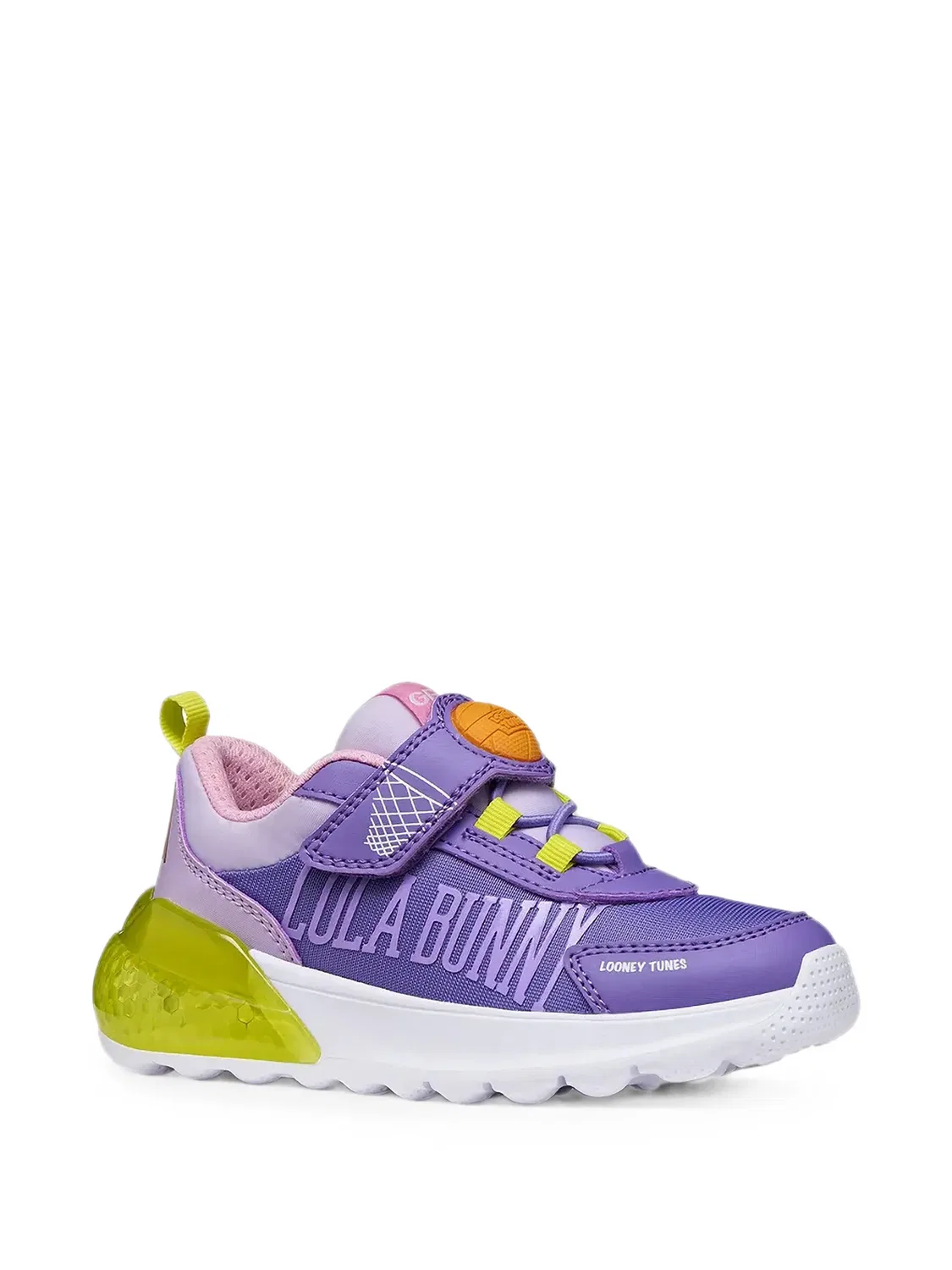 Кроссовки Activart Illuminus Lola Bunny из коллаборации с Lonney Tunes Geox Kids, фиолетовый