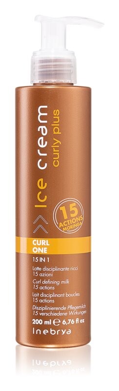 

Молочко для укладки кудрявых и волнистых волос Inebrya Curly Plus Curl One 15 in 1