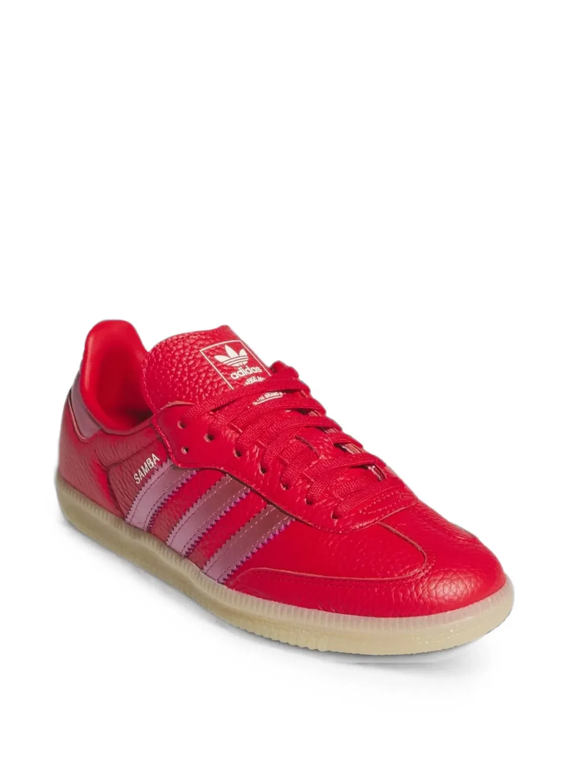 Кроссовки Samba OG GS Adidas, красный — фото 2