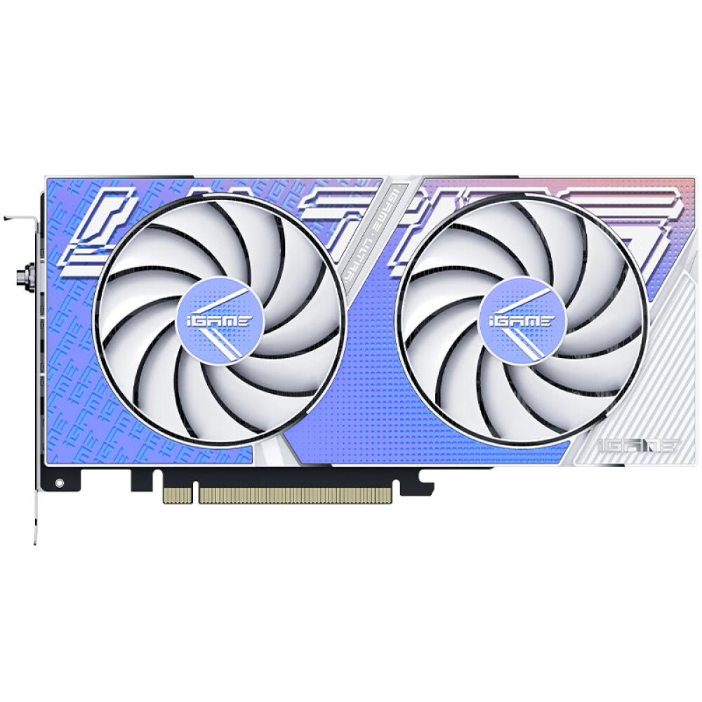 

Видеокарта Colorful iGame GeForce RTX 4060 Ti Ultra W Duo OC, 8 Гб, белый