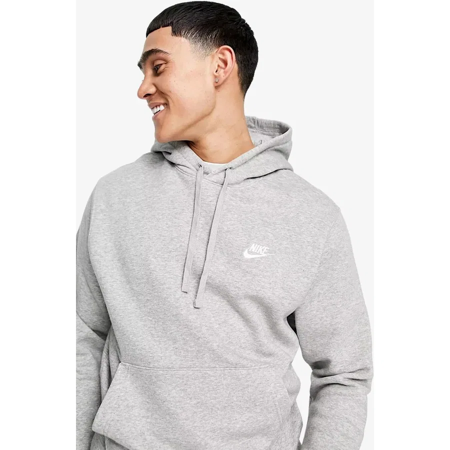 Свитшот капюшоном с принтом Tech Fleece Windrunner Full Zip Hoodie Nike, Серый