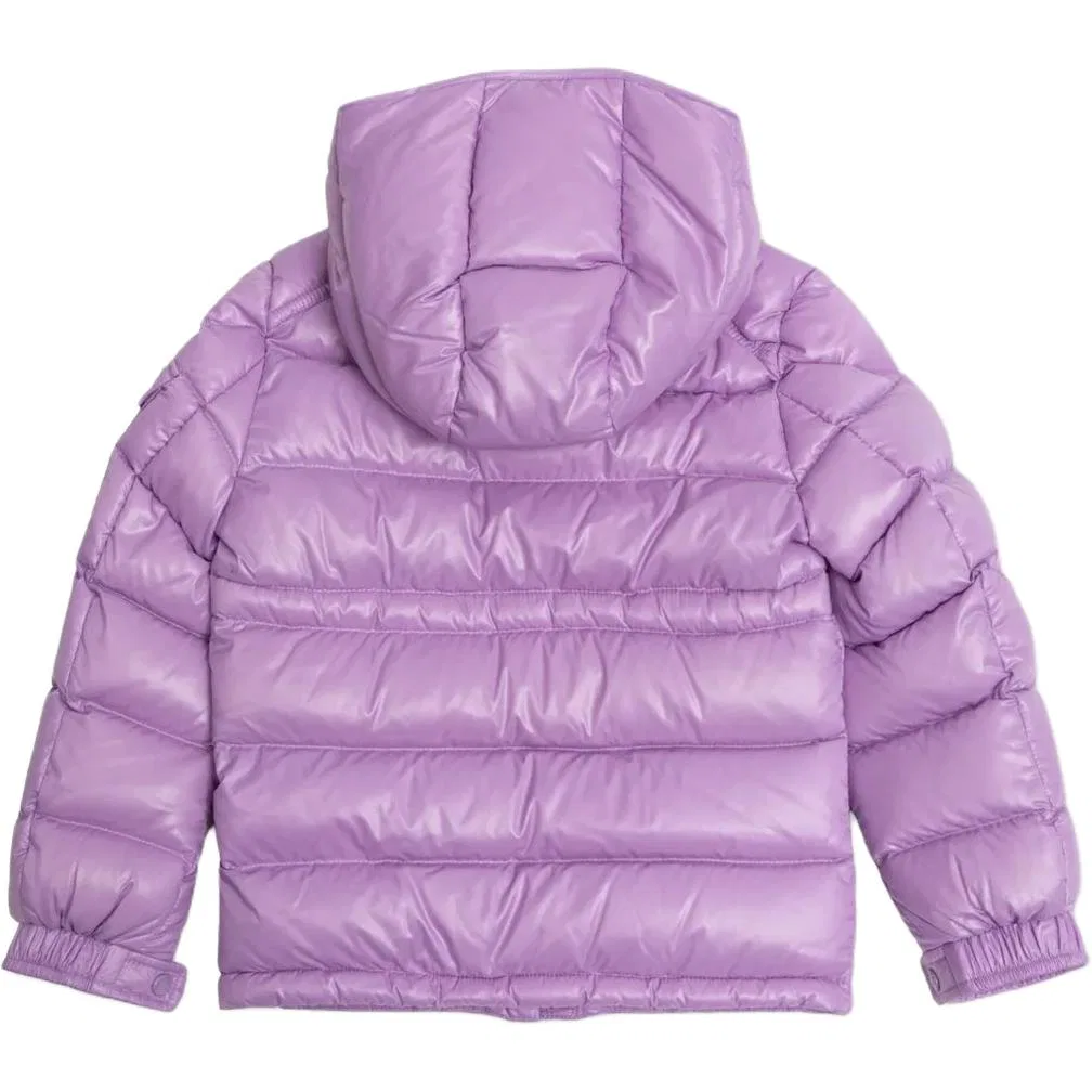 Детская куртка с капюшоном Light Purple Moncler — фото 3