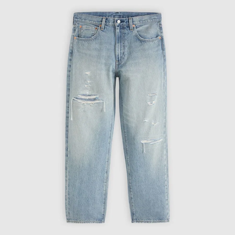 Джинсы LEVI'S свободного кроя '568 Loose Straight' синего цвета — фото 3