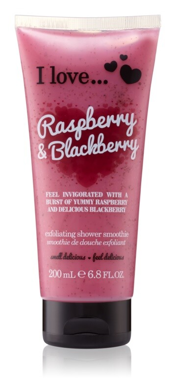 

Скраб для душа I love... Raspberry & Blackberry