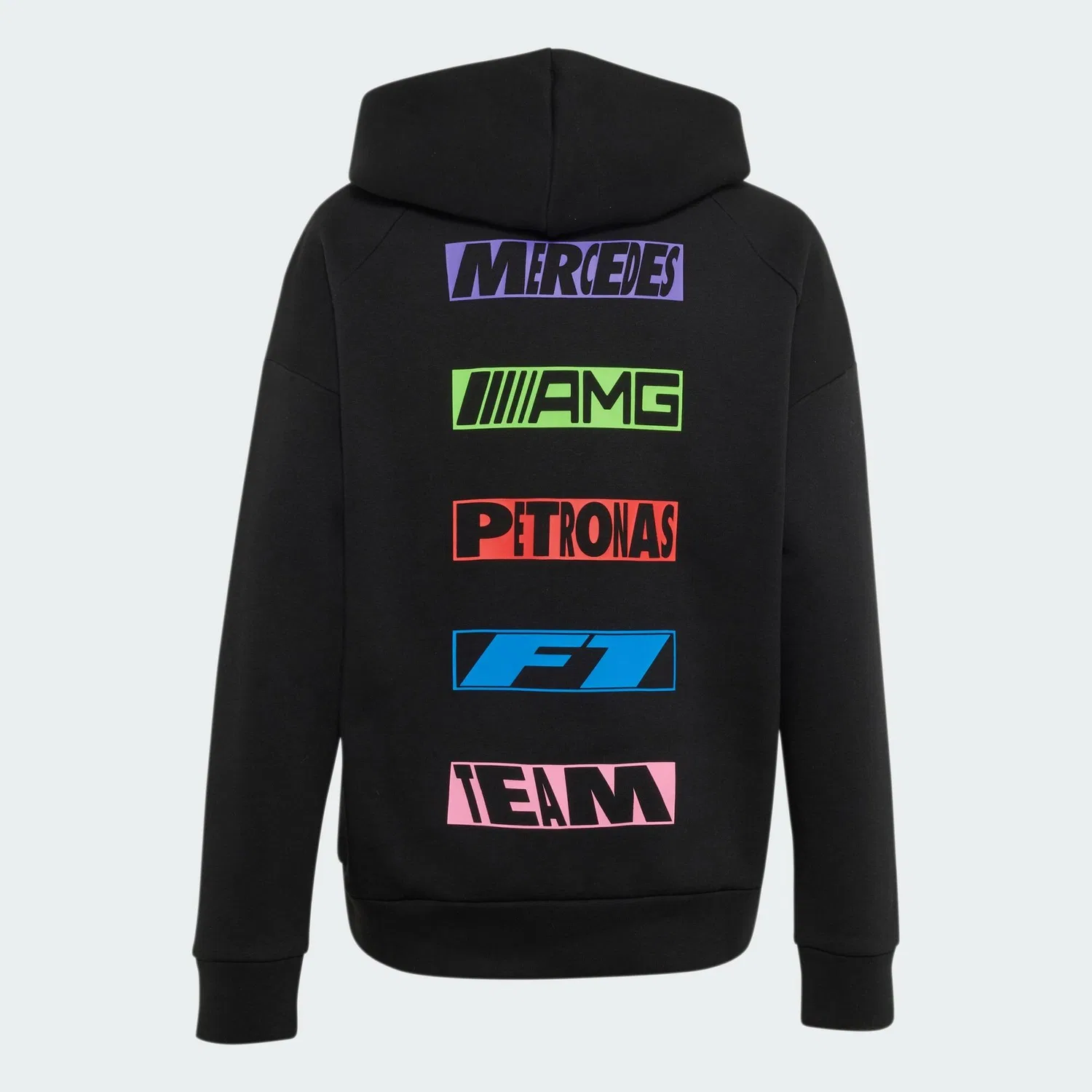 Мужской худи из флиса Lights On Adidas, Schwarz — фото 3
