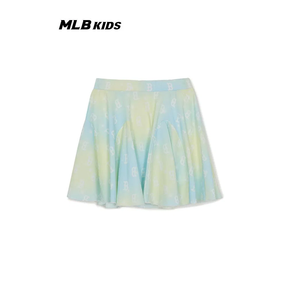 Юбка MLB Unisex Skirts Short Light Mint — фото 4