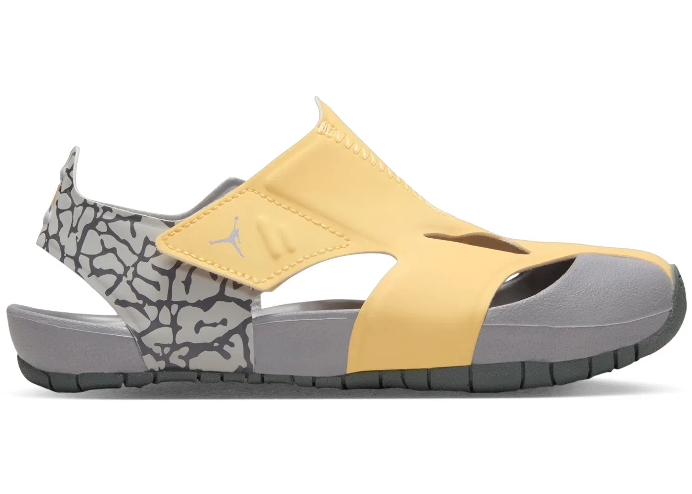 Детские сандалии Jordan Flare Jordan, Topaz Gold/Tech Grey/Light Graphite/Cement Grey