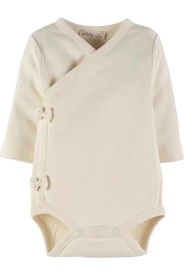Детский комплект из 8 предметов хлопковый Idilbaby&Mamino, Ecru — фото 3