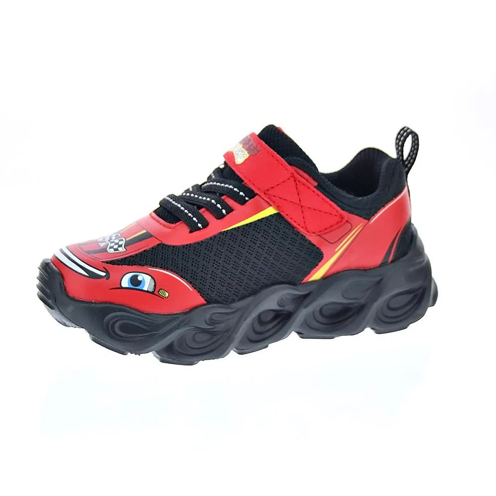 Детские кроссовки для мальчиков Skechers 402306NRDBK, Schwarz Rot — фото 2