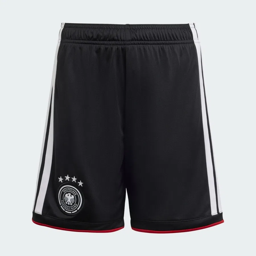 Спортивные шорты домашнего стадиона с длиной до колена adidas JZ4562 DFB H SHO Y, Черный — фото 3